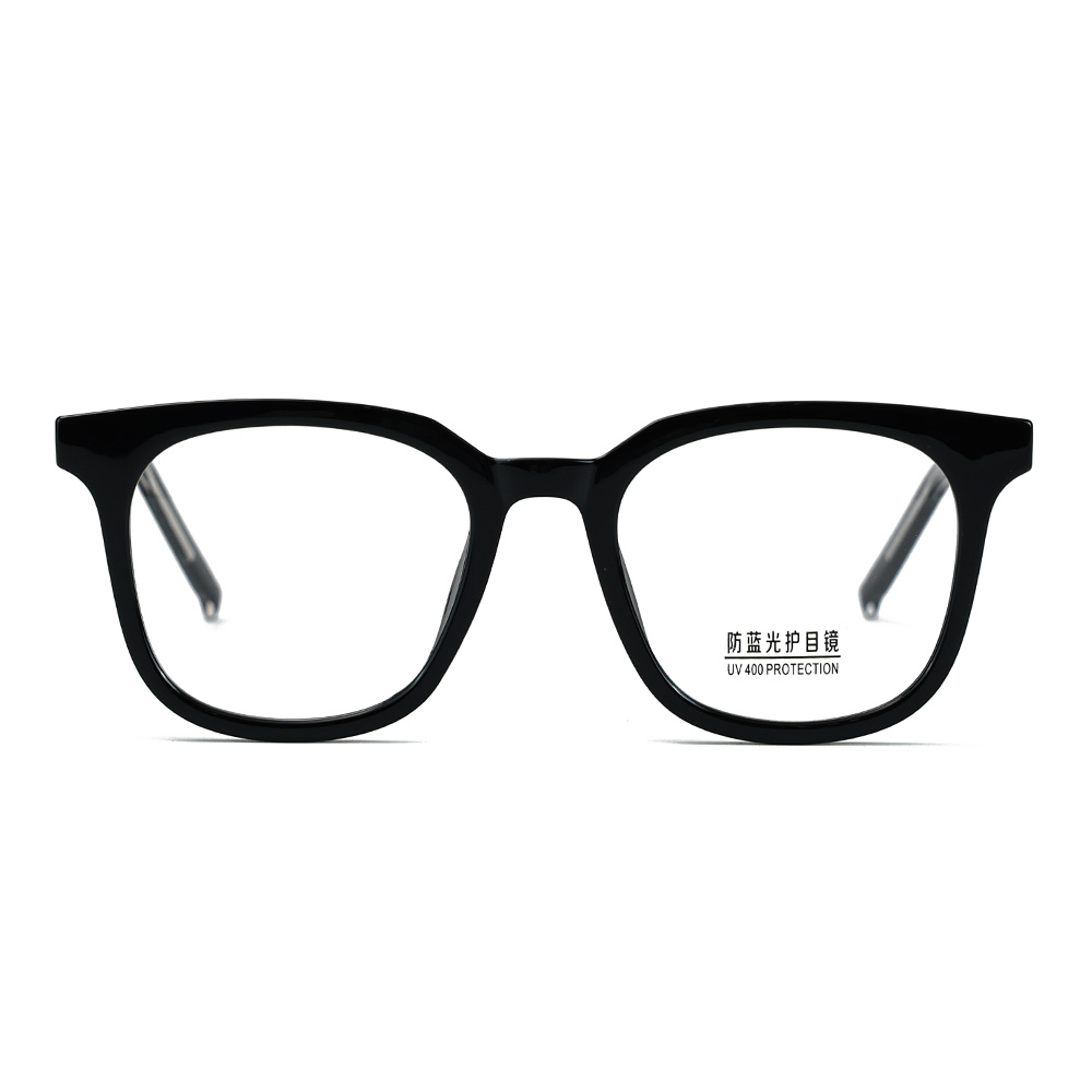 Oversized Square Fashion Unisex Clear Lens Glasses