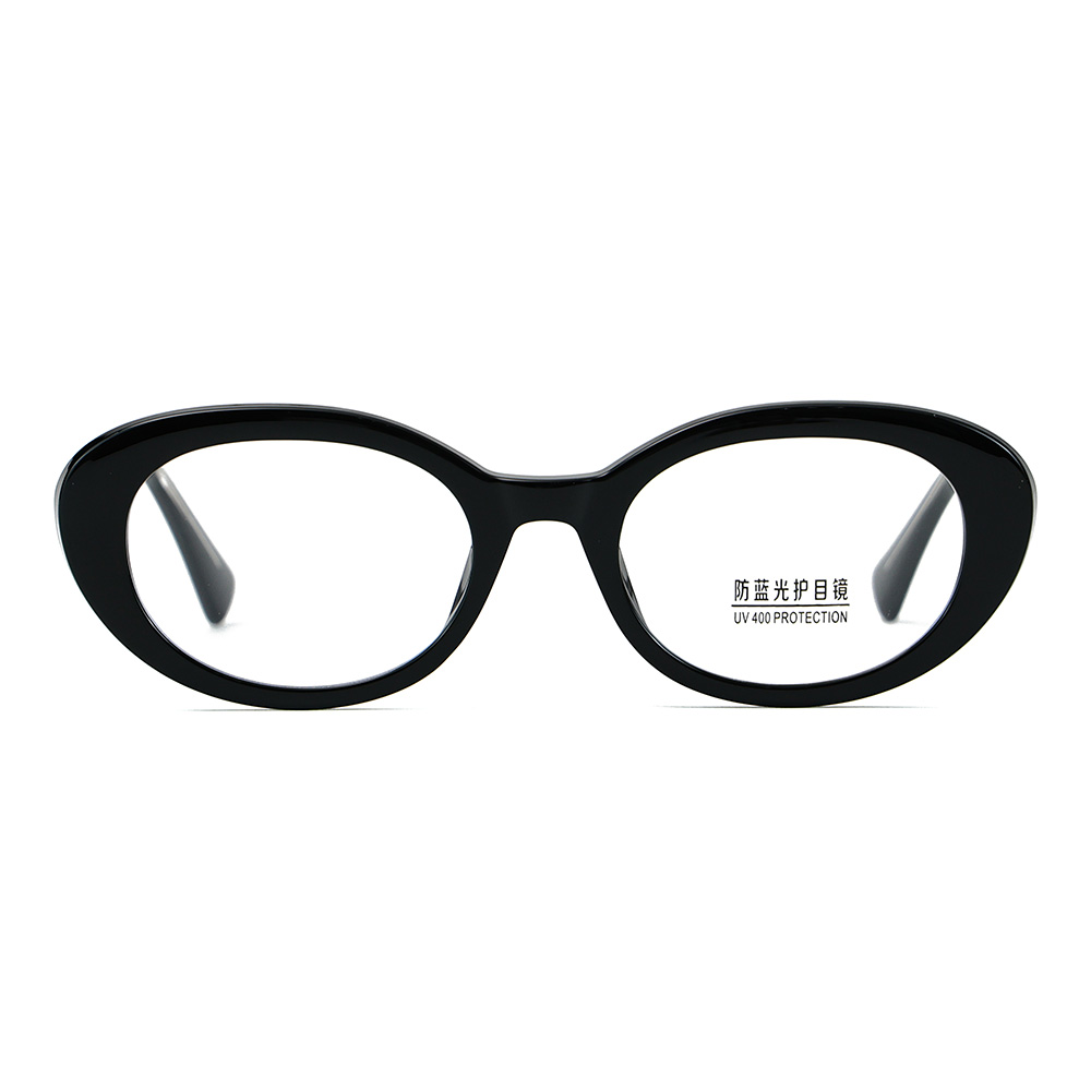 Korean Style TR90 Oval Frame Anti Blue Light Eyewear Frame