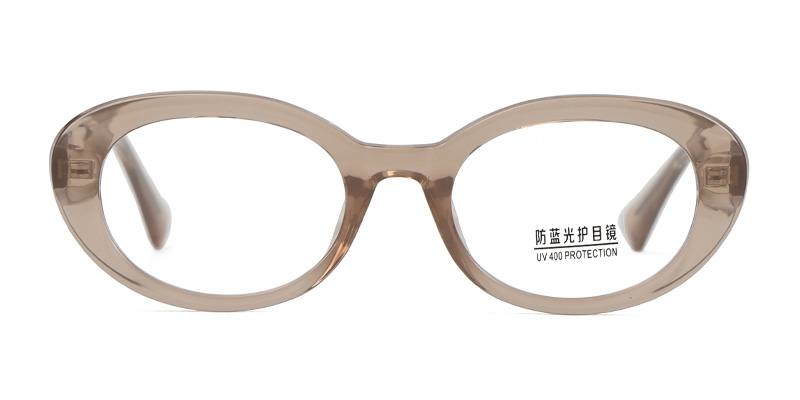 Korean Style TR90 Oval Frame Anti Blue Light Eyewear Frame