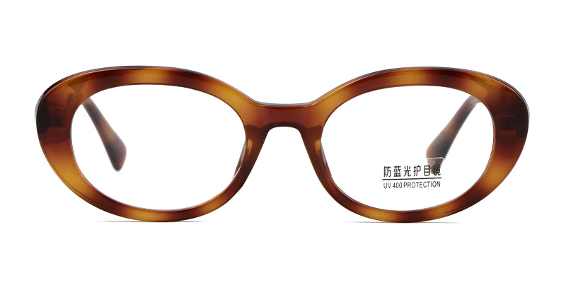 Korean Style TR90 Oval Frame Anti Blue Light Eyewear Frame