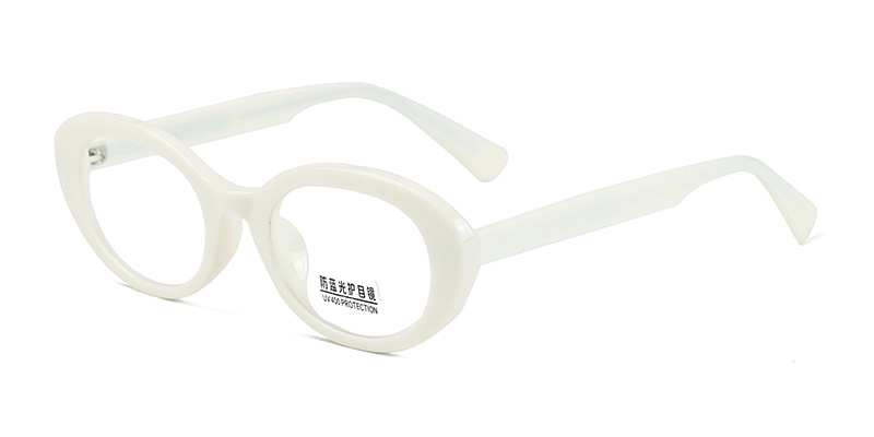 Korean Style TR90 Oval Frame Anti Blue Light Eyewear Frame