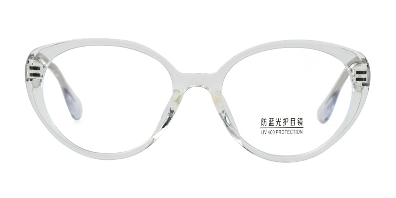 Fashion Minimal Cat-Eye Blue Light Clear Lens Glasses