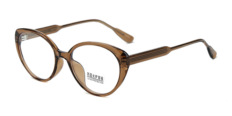 Fashion Minimal Cat-Eye Blue Light Clear Lens Glasses