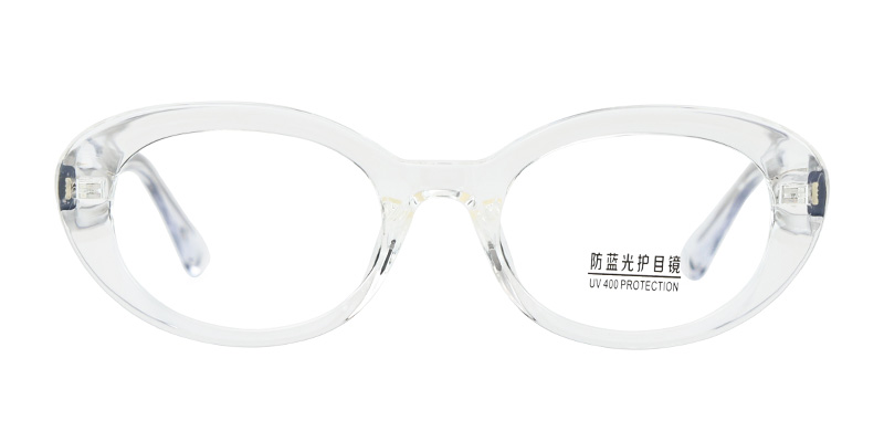 Korean Style TR90 Oval Frame Anti Blue Light Eyewear Frame