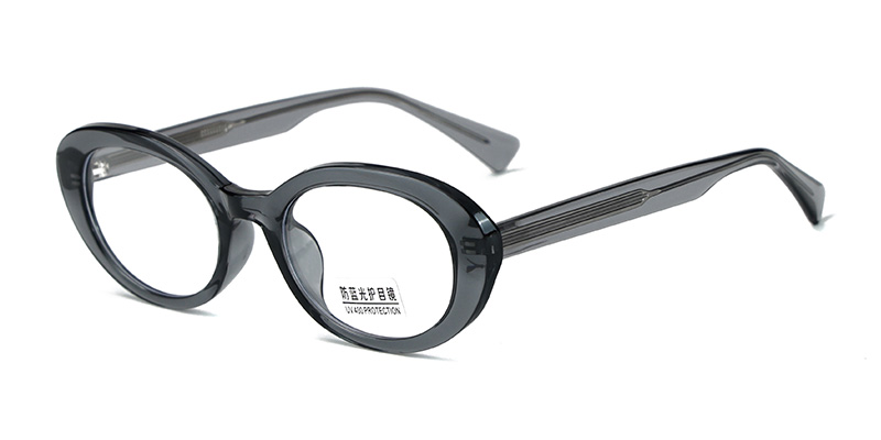Korean Style TR90 Oval Frame Anti Blue Light Eyewear Frame