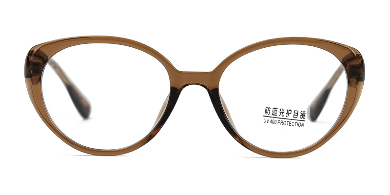 Fashion Minimal Cat-Eye Blue Light Clear Lens Glasses