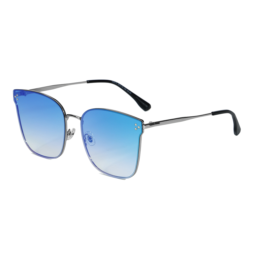 Fashionable Rimless Composite Nylon Lens Sunglasse