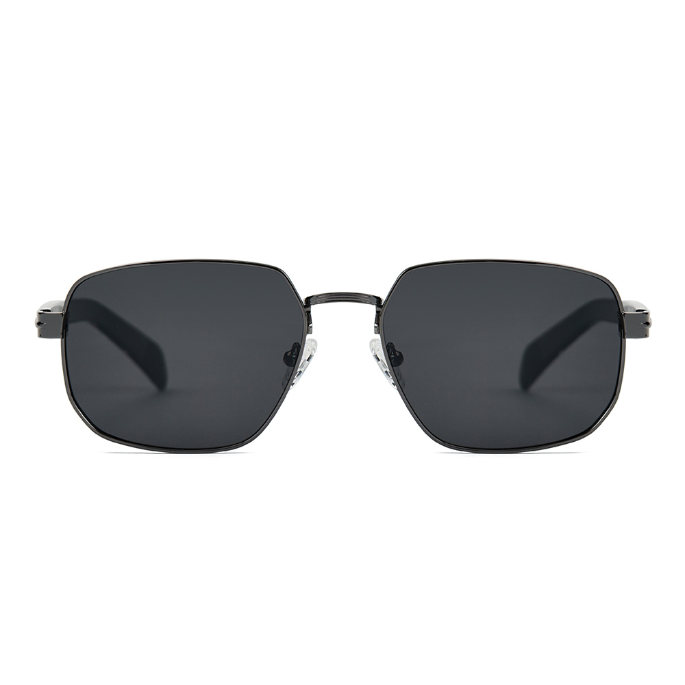 Outdoor Metal Oval Frame UV400 Polarized Sunglasses