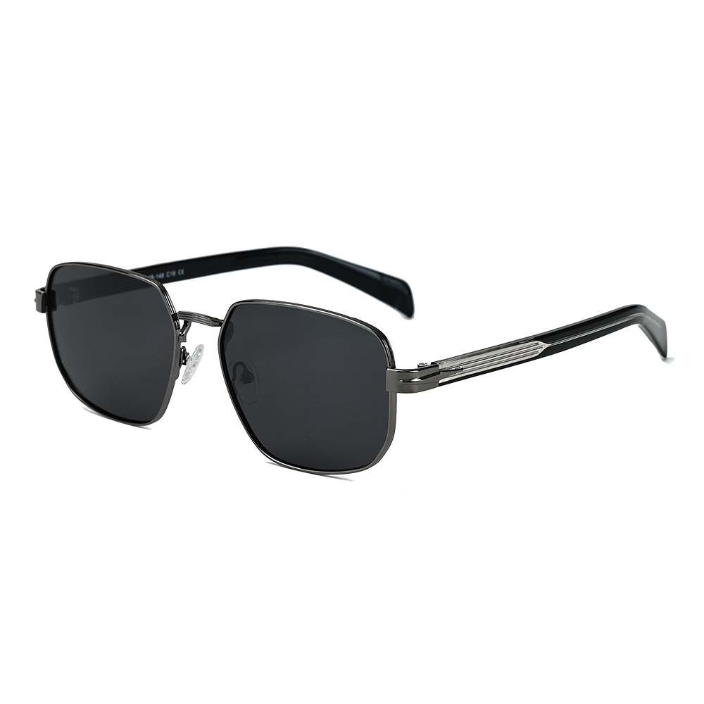 Outdoor Metal Oval Frame UV400 Polarized Sunglasses
