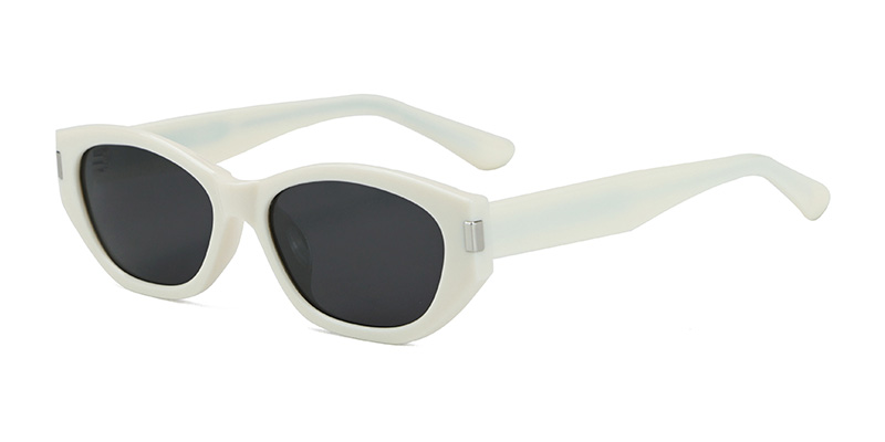 58280 Face-Slimming Design TR90 Polarized Sunglasses with Acetate Temple