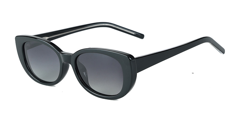 58321 Square-Shaped Fashionable TR90 Polarized Sunglasses with Acetate Temple