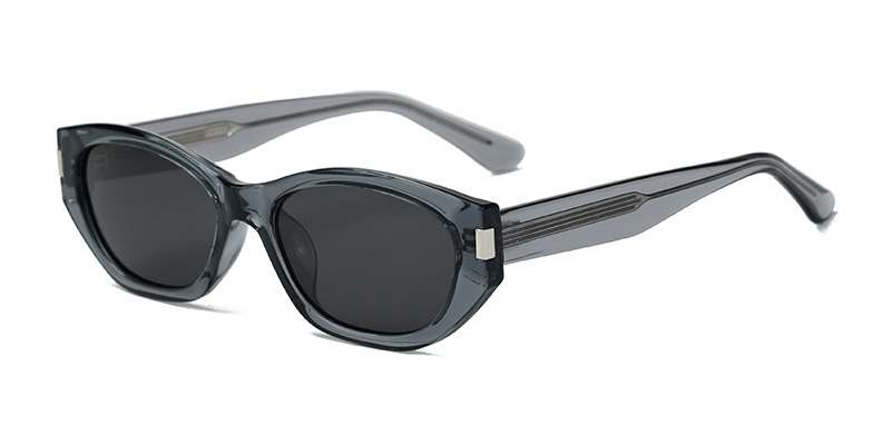 58280 Face-Slimming Design TR90 Polarized Sunglasses with Acetate Temple