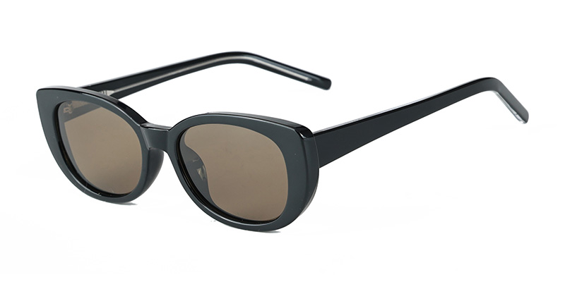 58321 Square-Shaped Fashionable TR90 Polarized Sunglasses with Acetate Temple