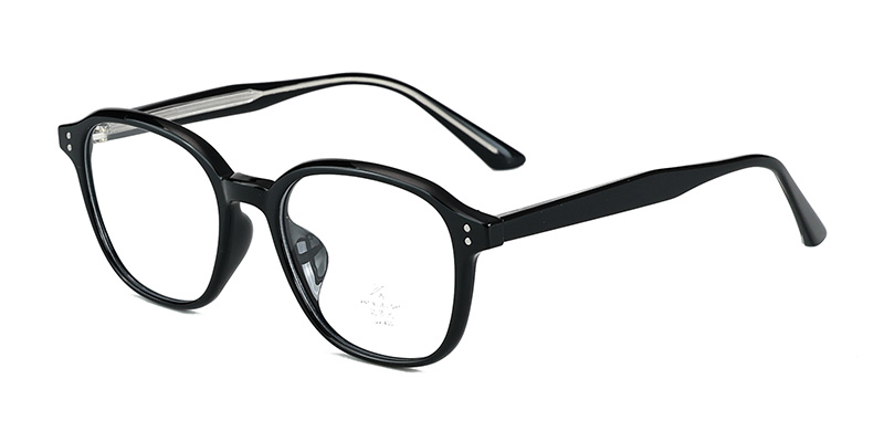 K9179 TR90 Oval Square Shaped Front Frame Anti-Blue Light Glasses with Acetate Temple