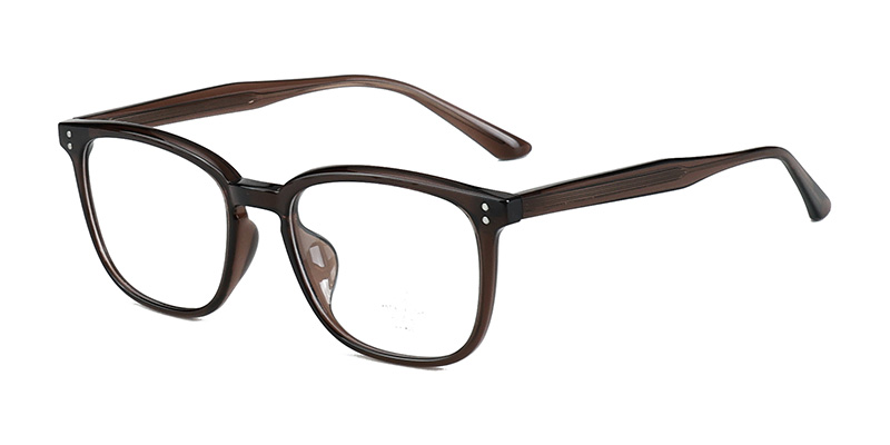 K9178 TR90 Square Front Frame TR90 Anti-Blue Light Glasses with Acetate Temple