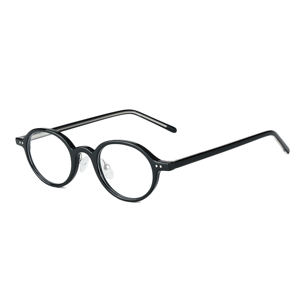 K9197 Oval Frame Nerd-Style U-Shaped Nose Pad Anti-Blue Light Glasses