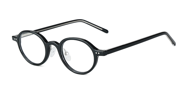 K9197 Oval Frame Nerd-Style U-Shaped Nose Pad Anti-Blue Light Glasses