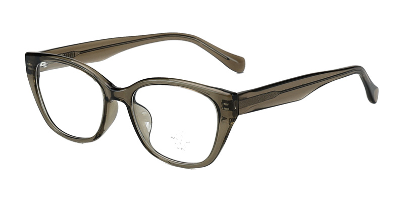 K9194 Slimming Cat-Eye Frame TR90 Anti-Blue Light Glasses with Acetate Temple
