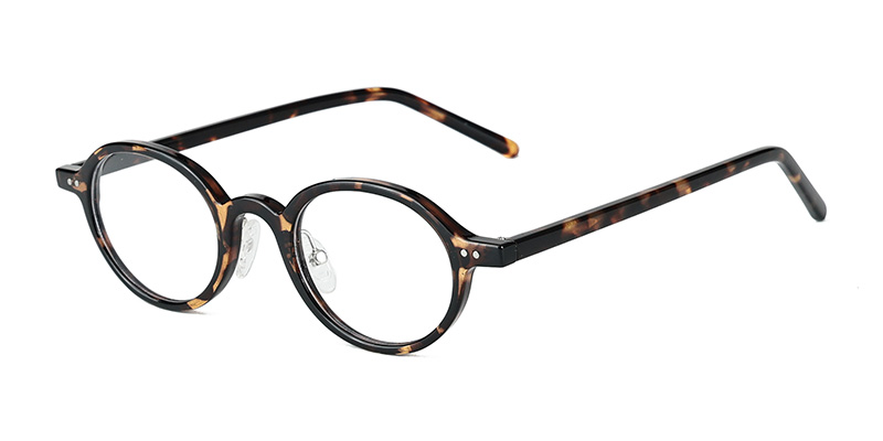 K9197 Oval Frame Nerd-Style U-Shaped Nose Pad Anti-Blue Light Glasses