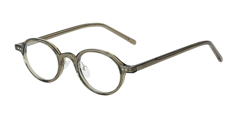 K9197 Oval Frame Nerd-Style U-Shaped Nose Pad Anti-Blue Light Glasses