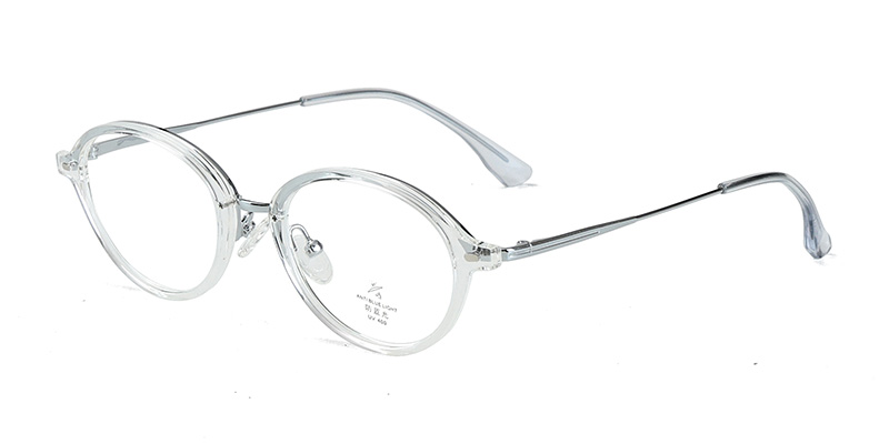 K9177 Gold-Rimmed Cat-Eye Frame Stylish Anti-Blue Light Glasses
