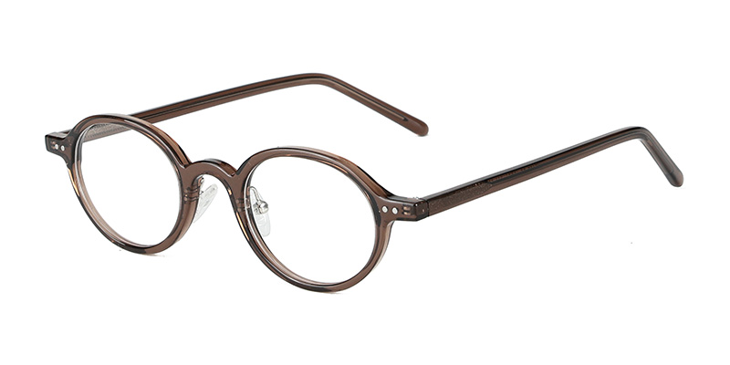 K9197 Oval Frame Nerd-Style U-Shaped Nose Pad Anti-Blue Light Glasses