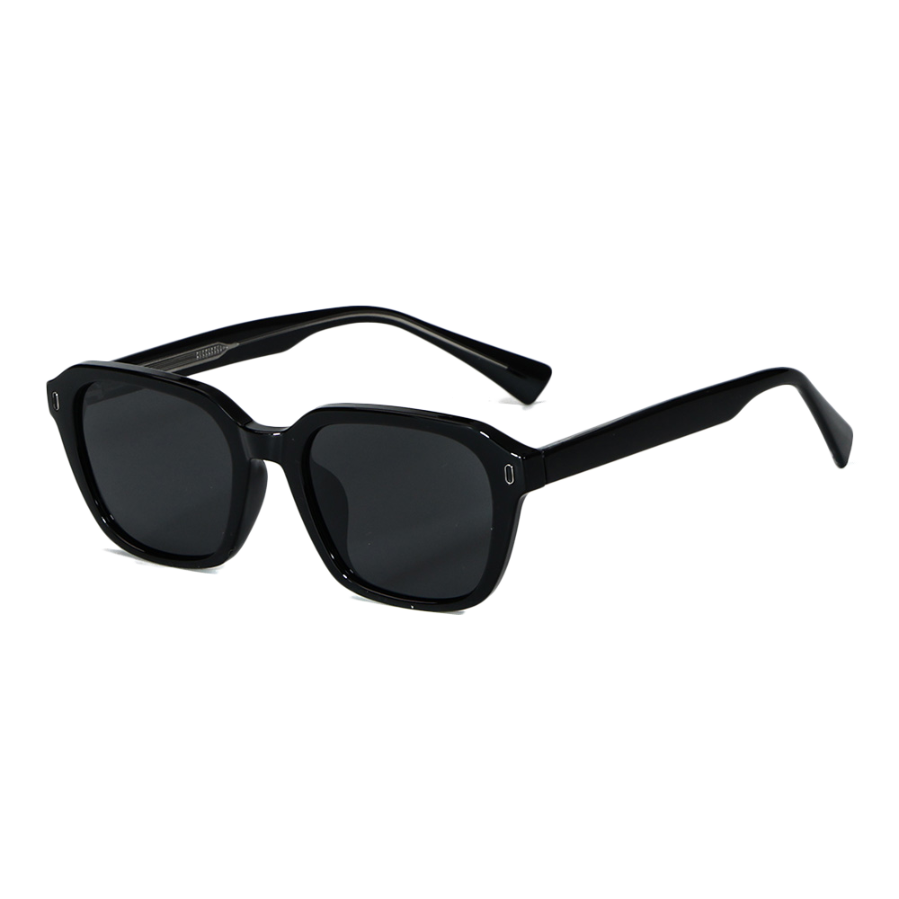 58259 Square TR90 Polarized Sunglasses With Acetate Temple