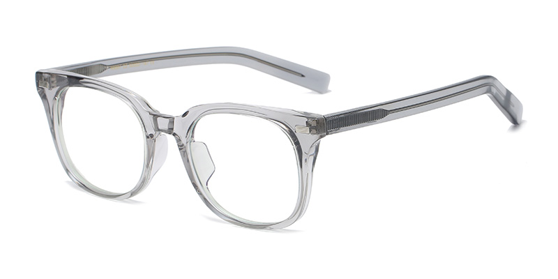 K9001 Small Square Simple TR90 Blue Light Glasses With Acetate Temple