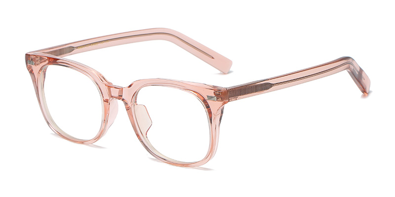 K9001 Small Square Simple TR90 Blue Light Glasses With Acetate Temple