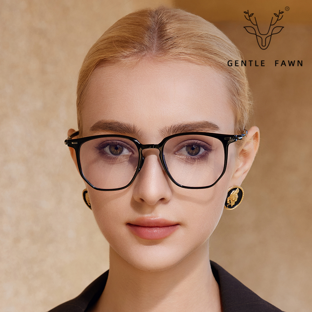 Classic Square Frame Optical Glasses