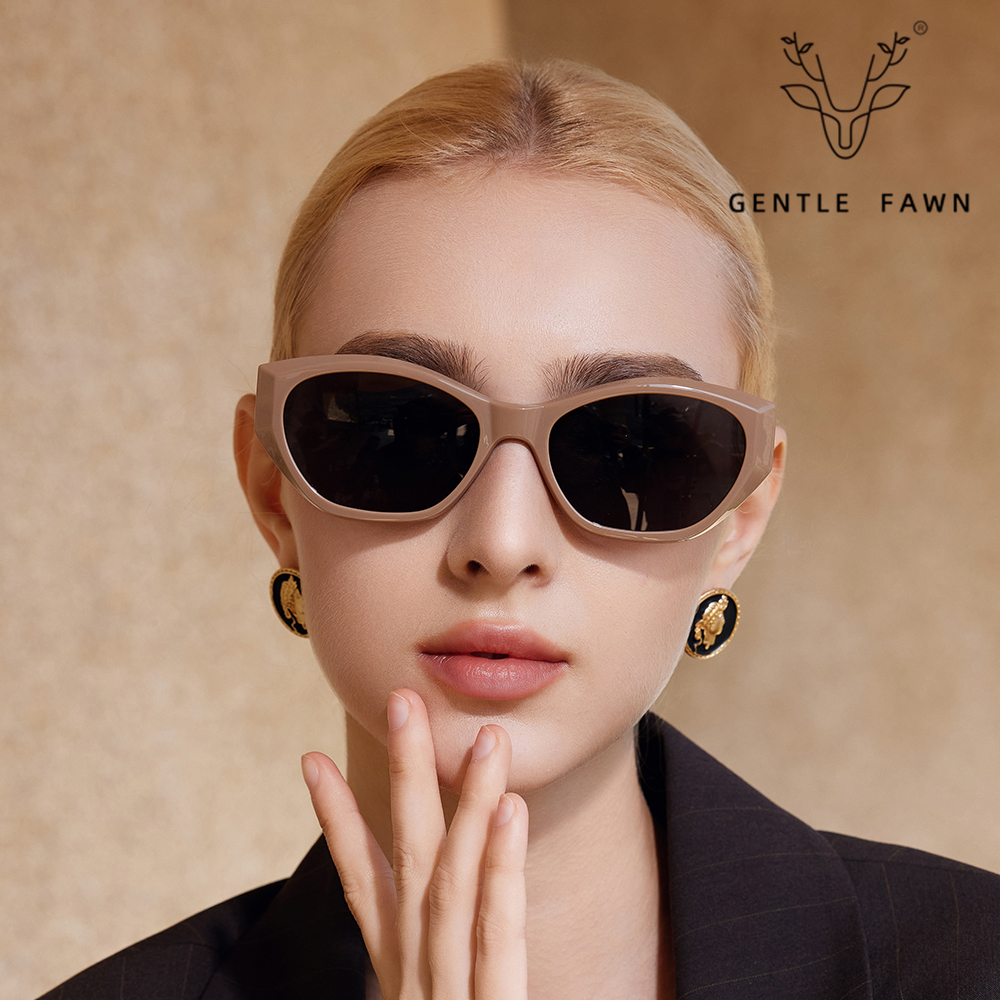 Unique TR90 Polarized Cat-Eye Frame UV Sunglasses