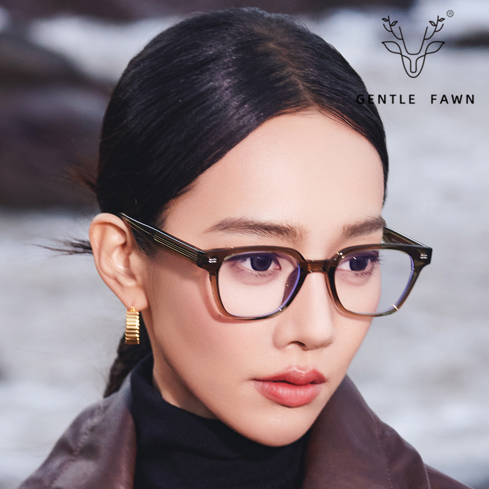 Women TR Frame Acetate Blue Light Blocking Glasses