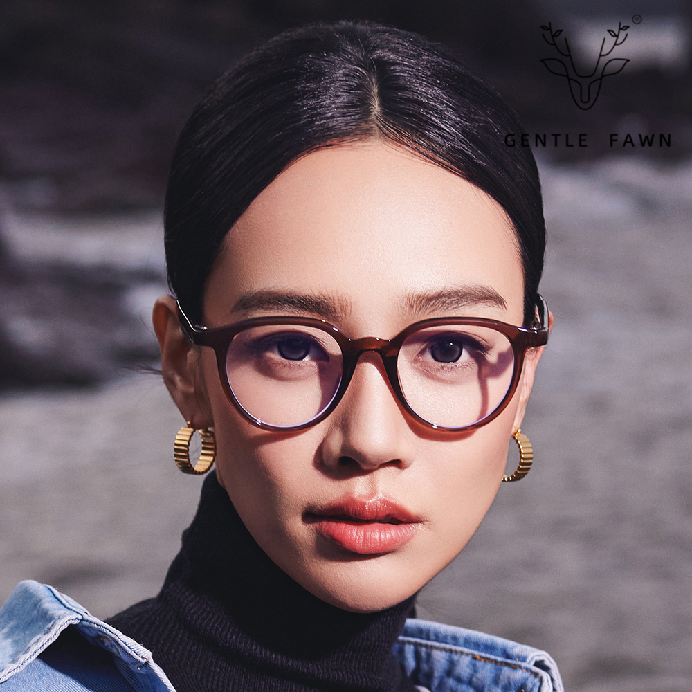 Stylish Comfortable Women Blue Light Blocking Clear Glasses