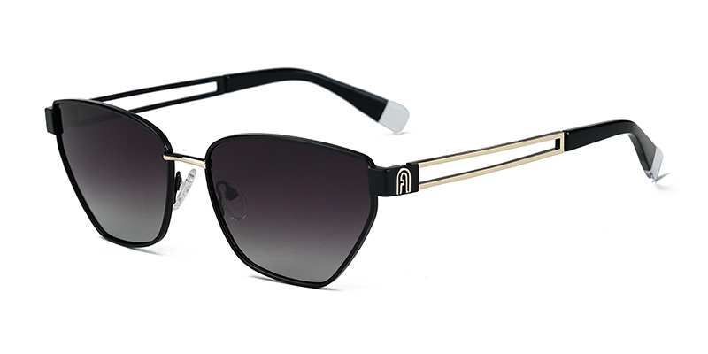 PS33204 Metal Cat-Eye Style Fashion Polarized Sunglasses