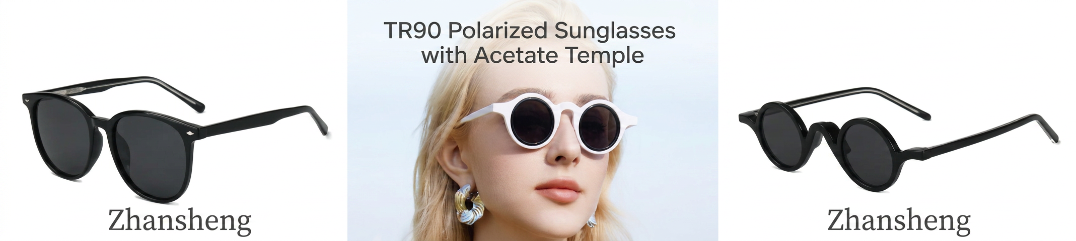 TR90PolarizedSunglasseswithAcetateTemple TR90PolarizedSunglasseswithAcetateTemple