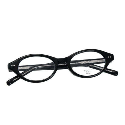 KAIZI Black Thin Cat Eye Sunglasses For Daily Wear